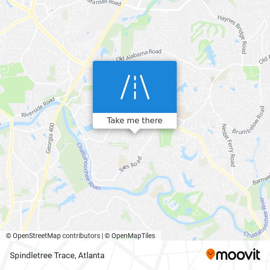 Spindletree Trace map