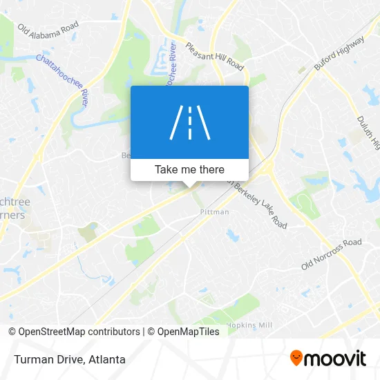 Turman Drive map