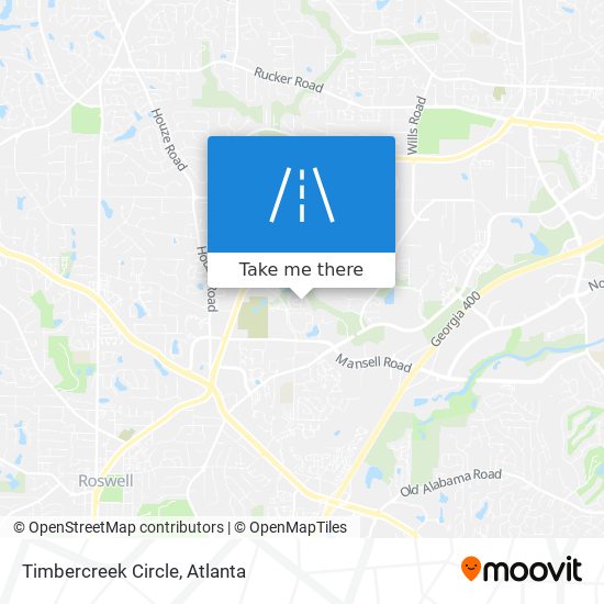 Mapa de Timbercreek Circle