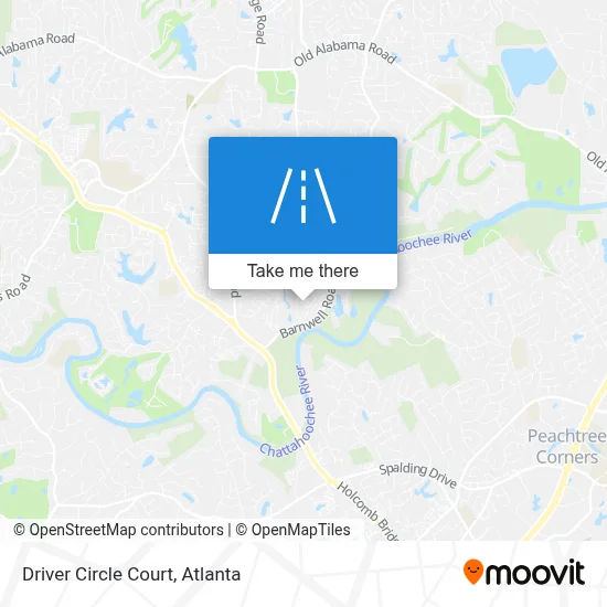 Driver Circle Court map
