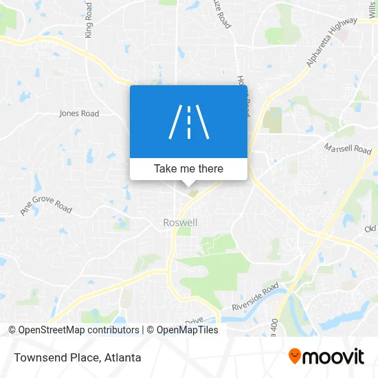 Townsend Place map
