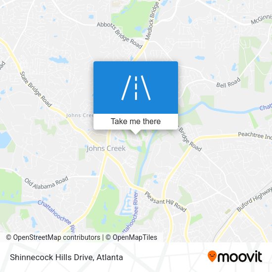Shinnecock Hills Drive map