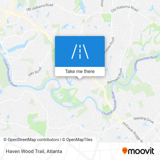 Haven Wood Trail map