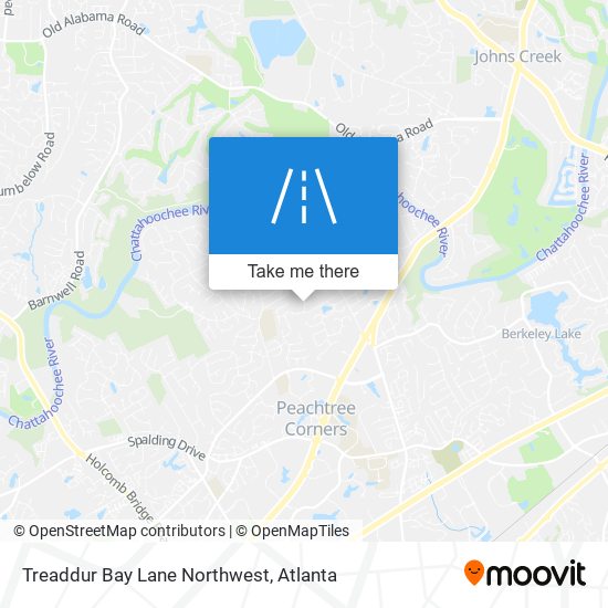 Mapa de Treaddur Bay Lane Northwest