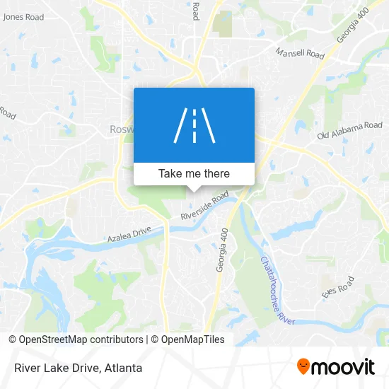 River Lake Drive map