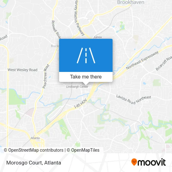 Morosgo Court map