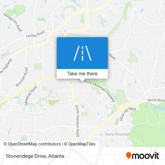 Mapa de Stoneridege Drive