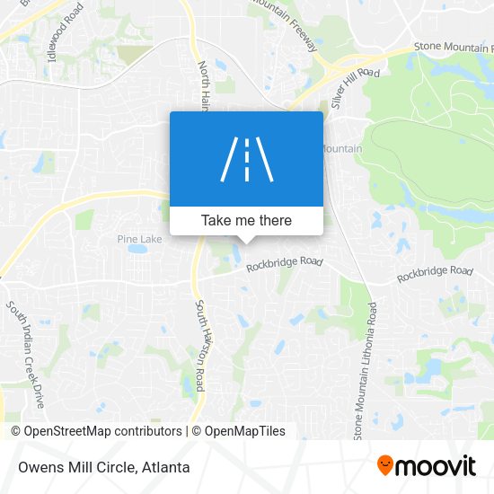 Mapa de Owens Mill Circle