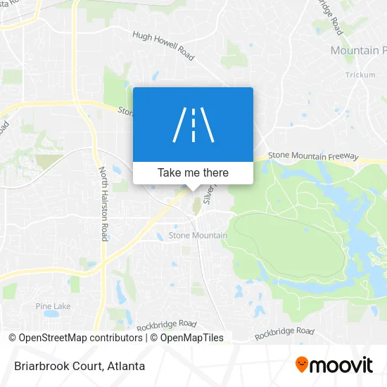 Briarbrook Court map