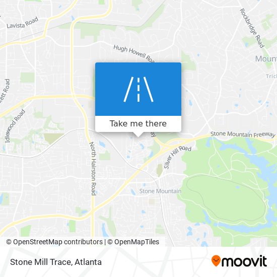 Stone Mill Trace map