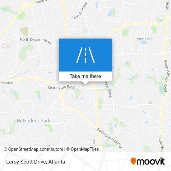 Mapa de Leroy Scott Drive