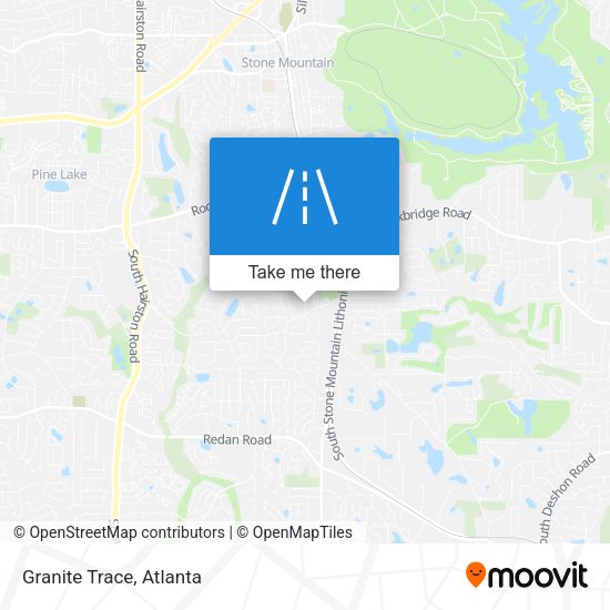 Mapa de Granite Trace