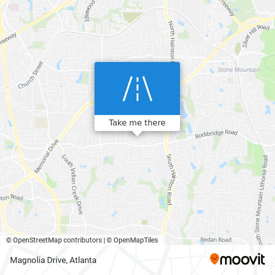 Magnolia Drive map