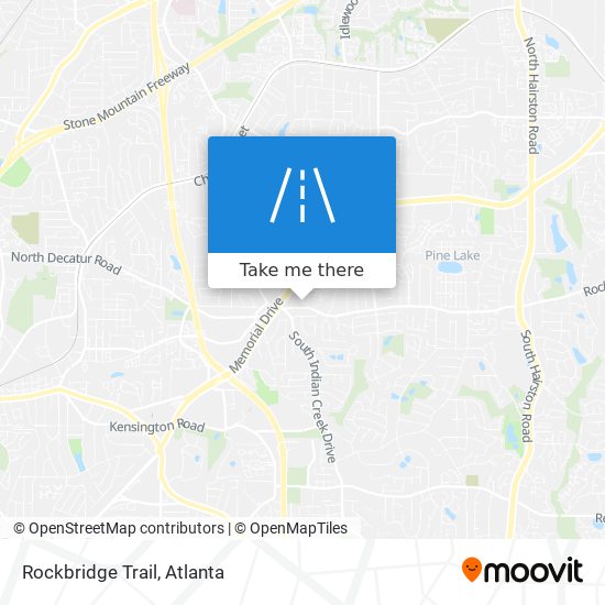 Rockbridge Trail map