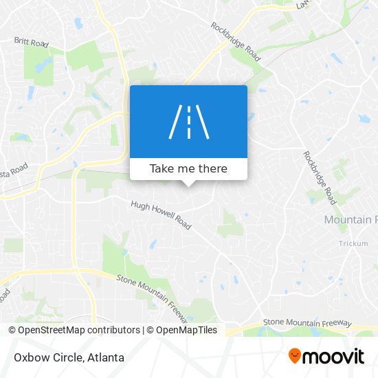 Mapa de Oxbow Circle