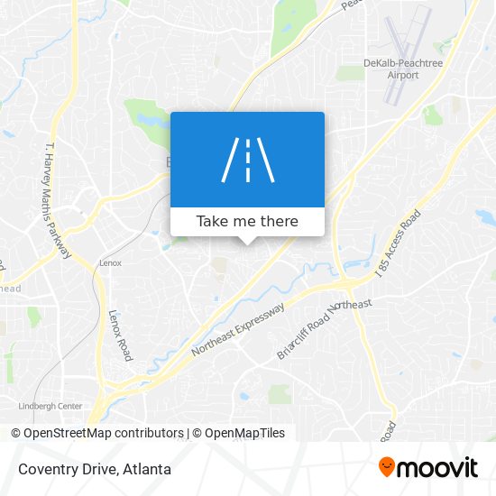 Coventry Drive map