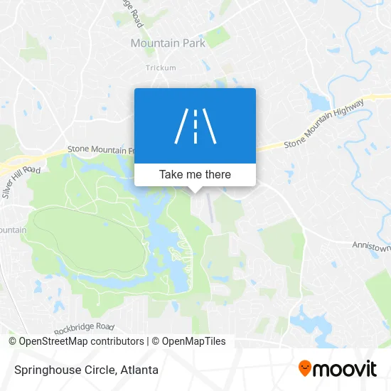 Springhouse Circle map