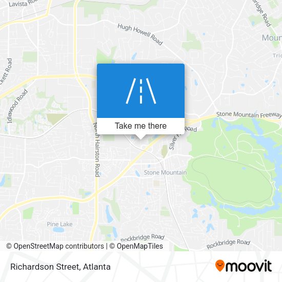 Mapa de Richardson Street