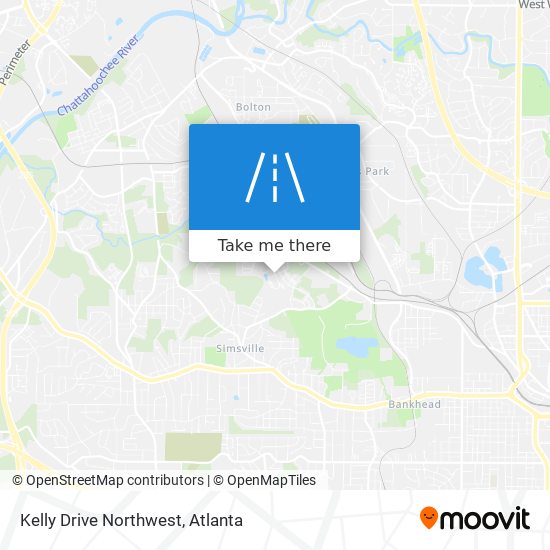 Mapa de Kelly Drive Northwest