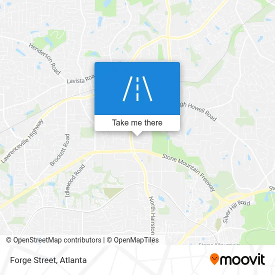 Forge Street map