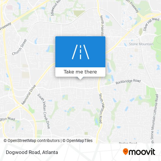 Mapa de Dogwood Road