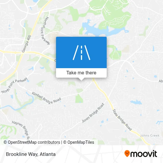 Brookline Way map