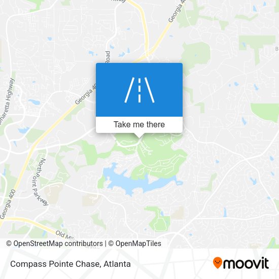 Mapa de Compass Pointe Chase