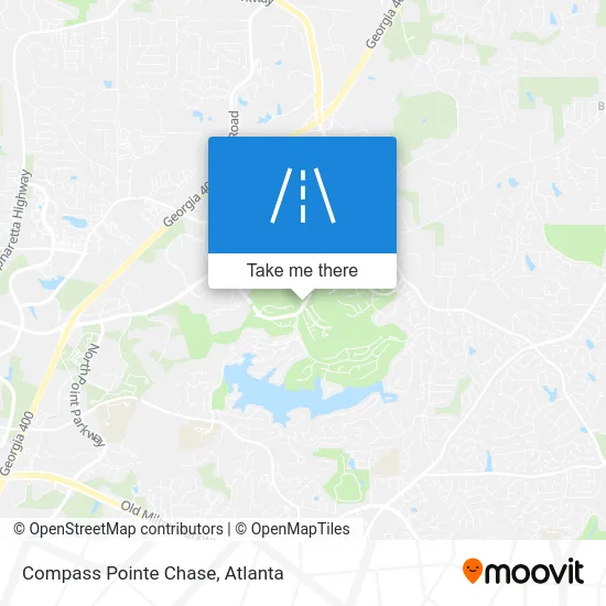 Compass Pointe Chase map