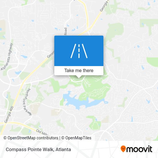 Mapa de Compass Pointe Walk