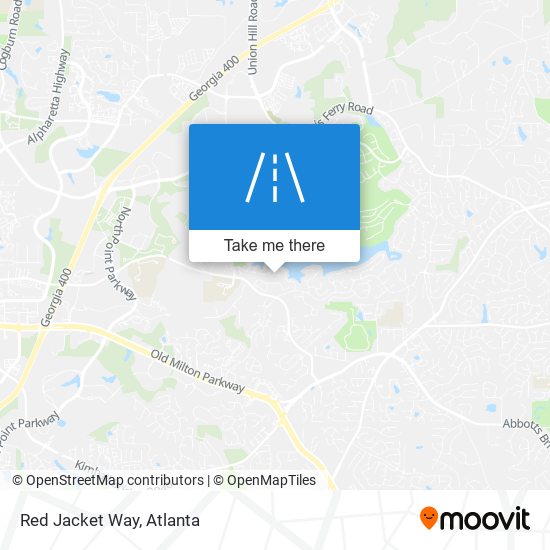 Red Jacket Way map