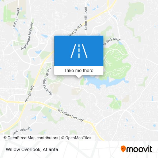 Mapa de Willow Overlook