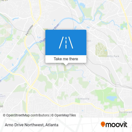 Mapa de Arno Drive Northwest