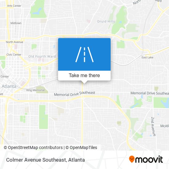 Colmer Avenue Southeast map