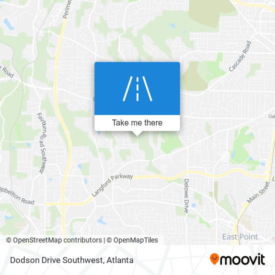 Mapa de Dodson Drive Southwest