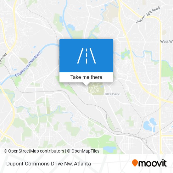 Mapa de Dupont Commons Drive Nw