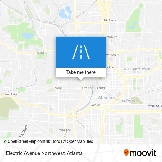 Mapa de Electric Avenue Northwest