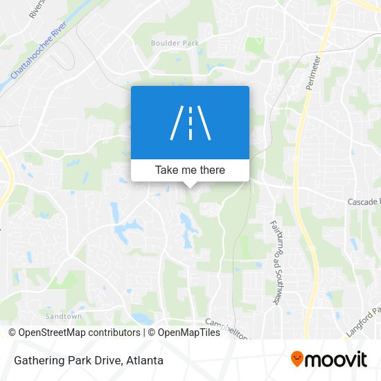 Mapa de Gathering Park Drive