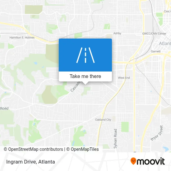 Ingram Drive map