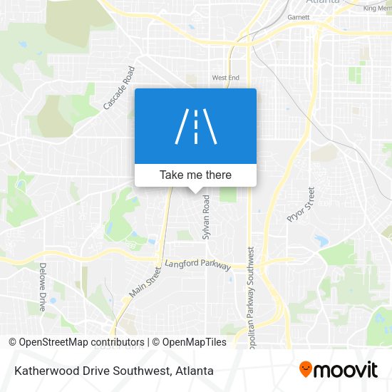 Mapa de Katherwood Drive Southwest