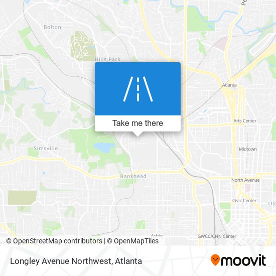 Mapa de Longley Avenue Northwest