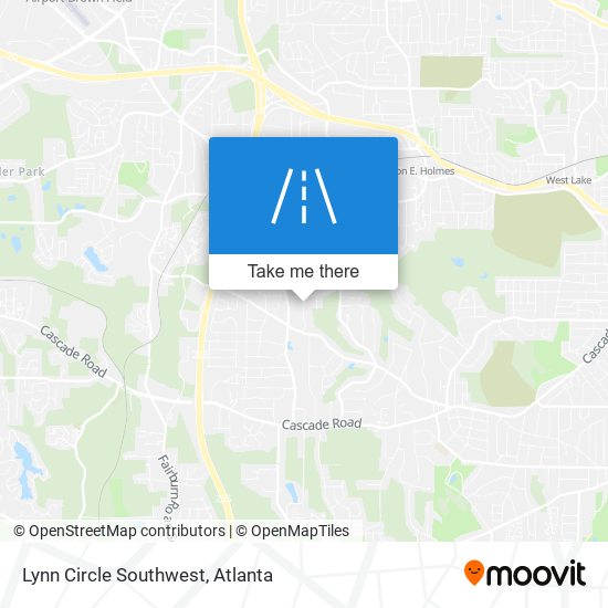 Lynn Circle Southwest map