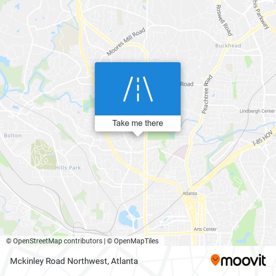 Mapa de Mckinley Road Northwest