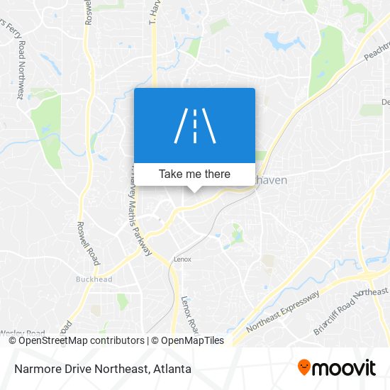 Mapa de Narmore Drive Northeast