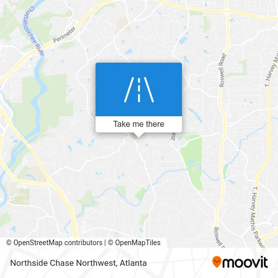 Northside Chase Northwest map