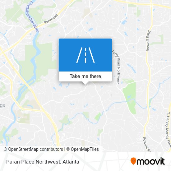 Paran Place Northwest map