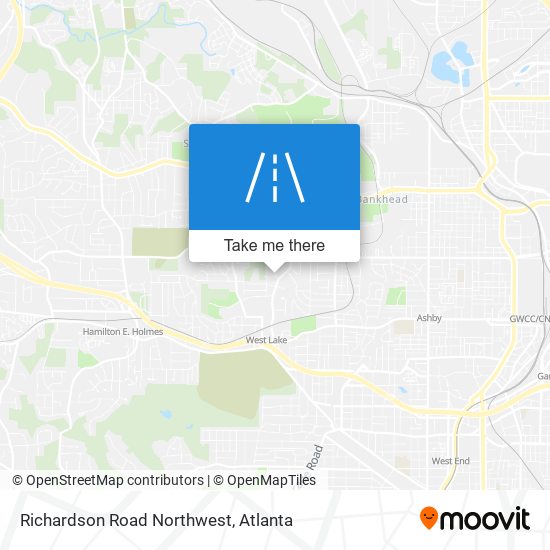 Mapa de Richardson Road Northwest