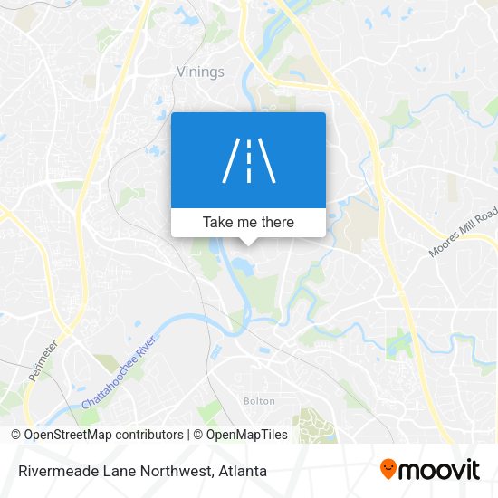 Mapa de Rivermeade Lane Northwest