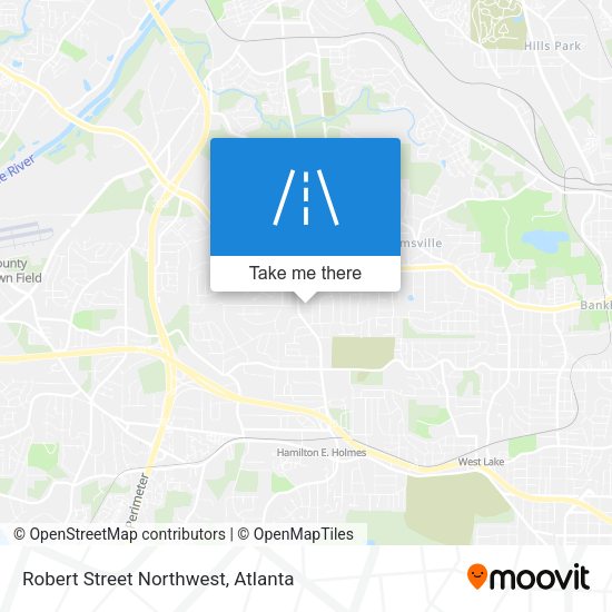 Robert Street Northwest map