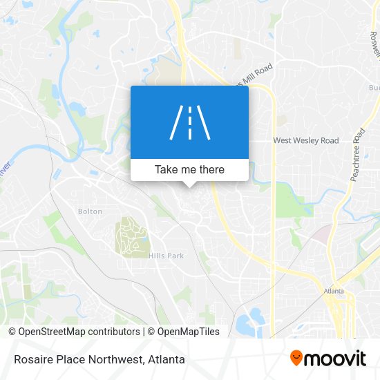 Mapa de Rosaire Place Northwest