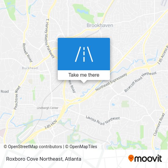 Roxboro Cove Northeast map